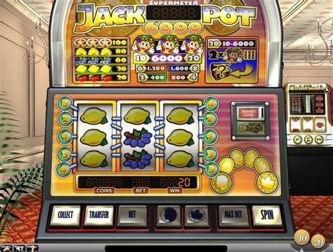 Jackpot 6000 Slot Machine Bwin
